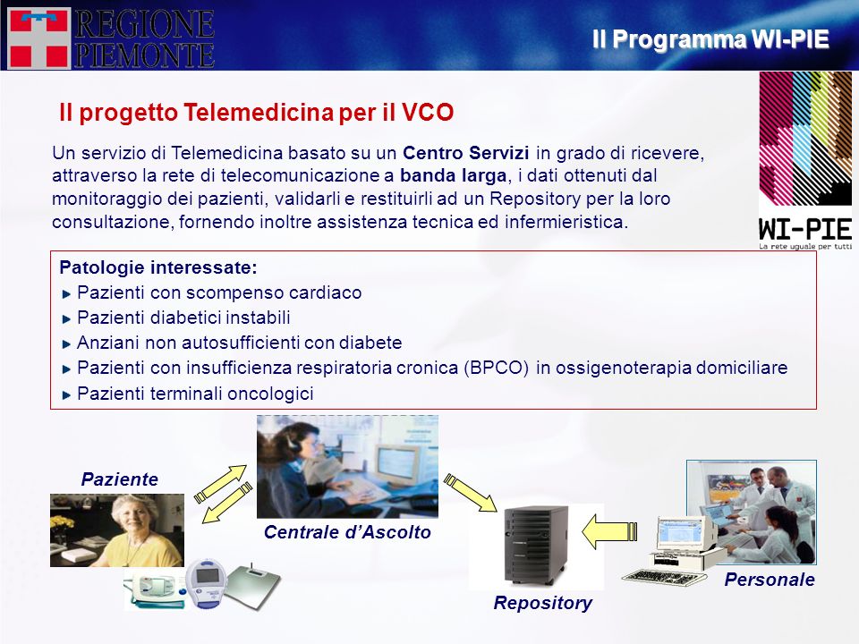 Il progetto Telemedicina per il VCO