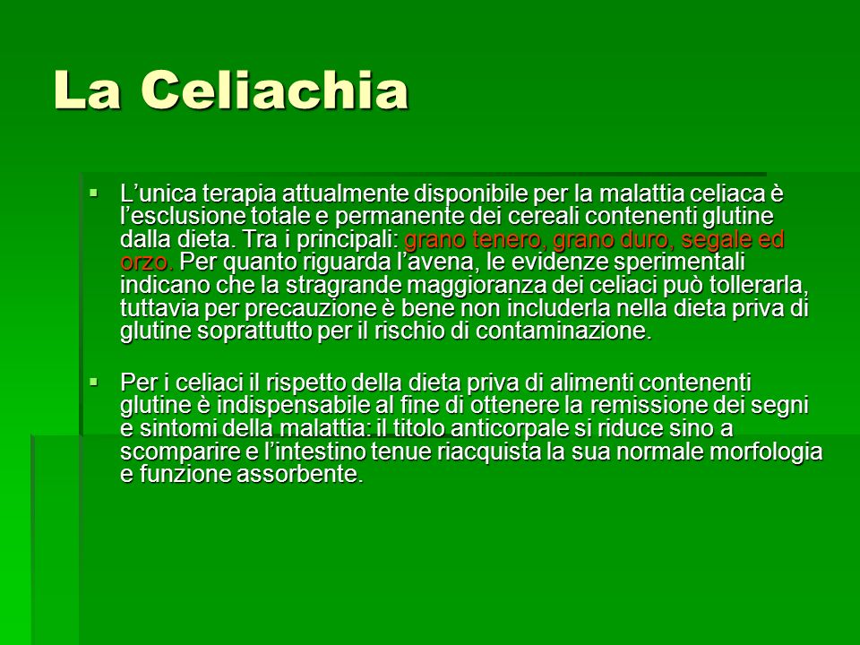 La Celiachia