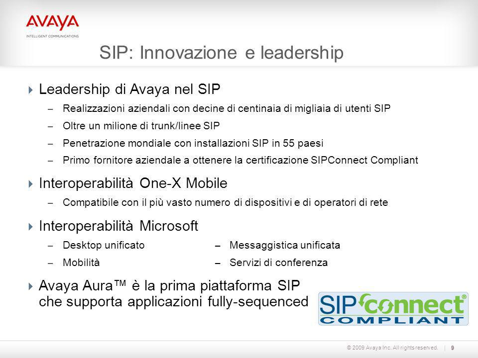 SIP: Innovazione e leadership