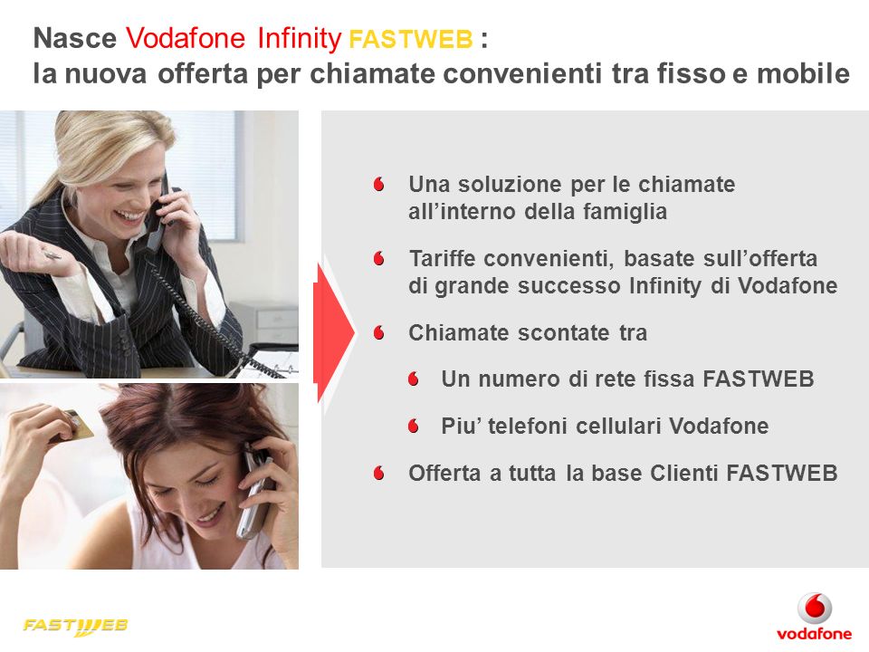 Nasce Vodafone Infinity FASTWEB :