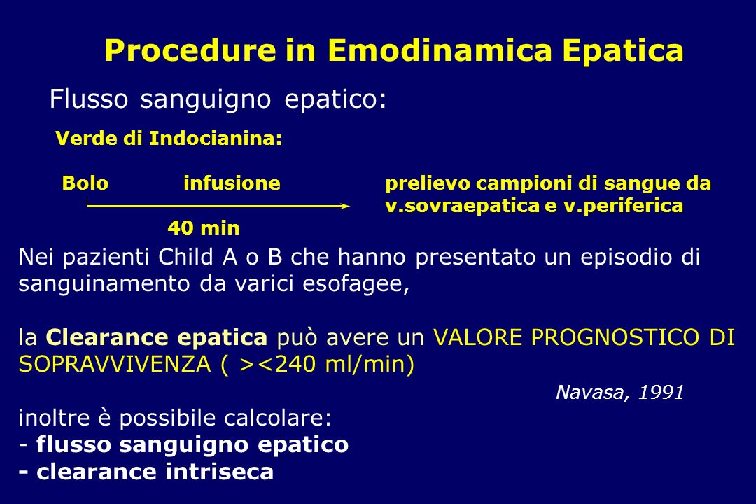 Procedure in Emodinamica Epatica