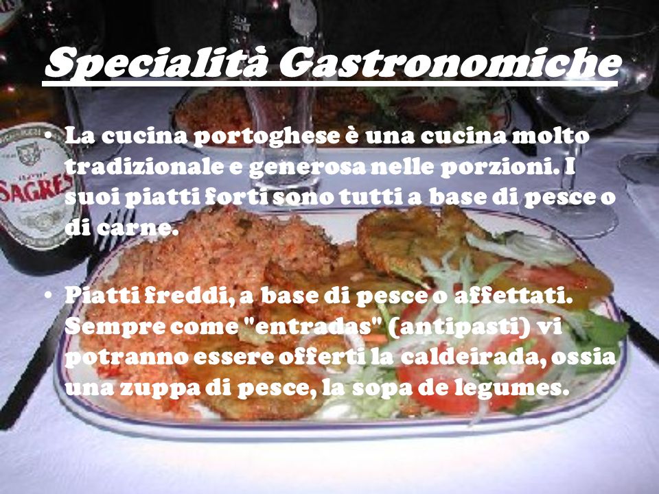Specialità Gastronomiche