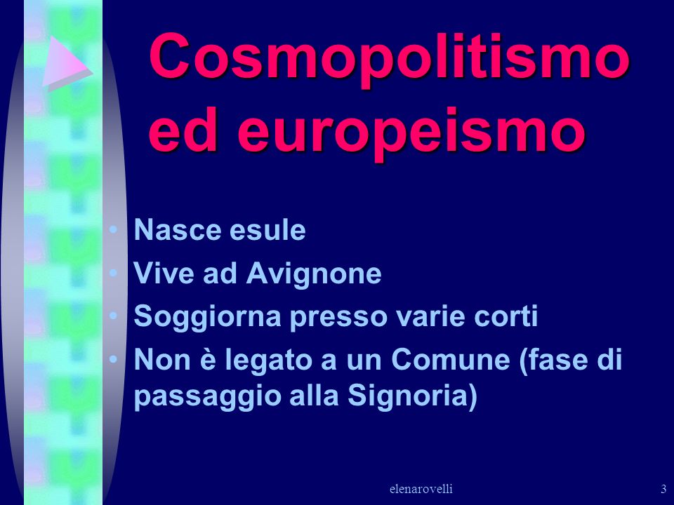 Cosmopolitismo ed europeismo
