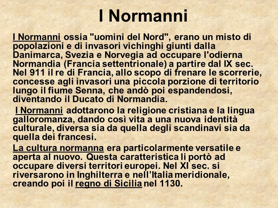 I Normanni