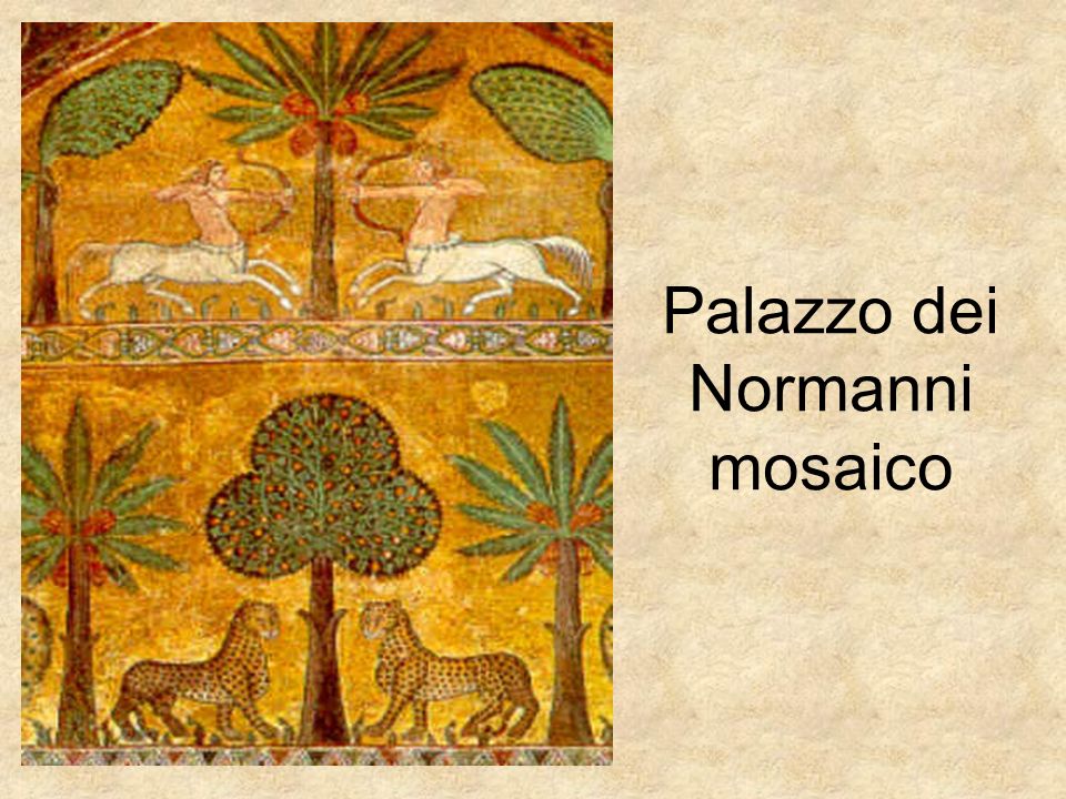 Palazzo dei Normanni mosaico
