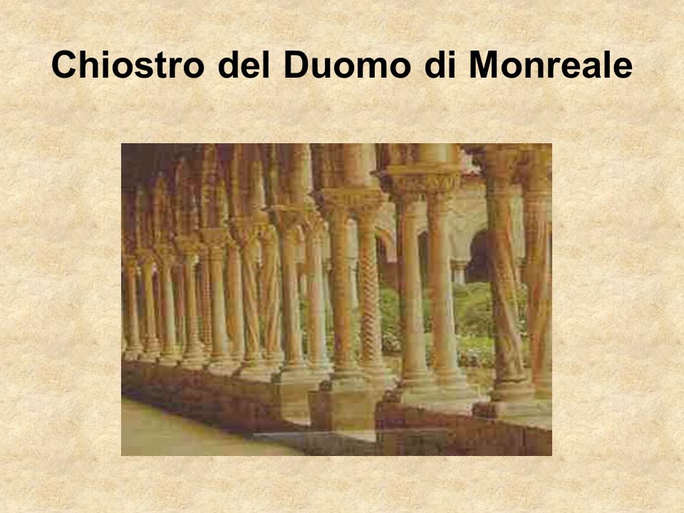 Chiostro del Duomo di Monreale