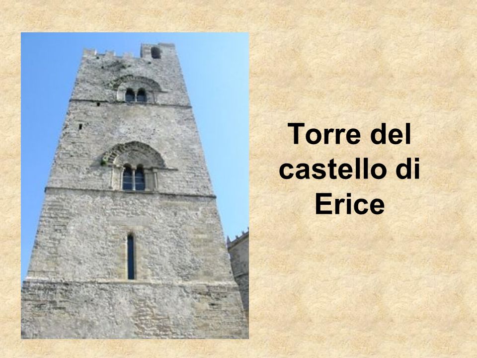 Torre del castello di Erice