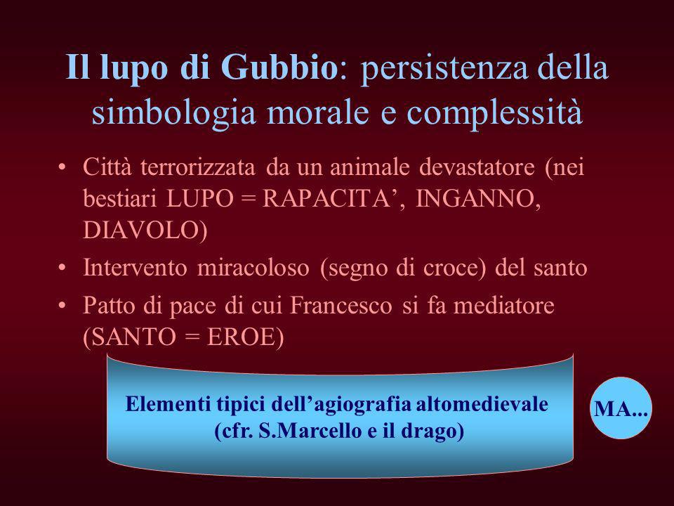 Il lupo di Gubbio: persistenza della simbologia morale e complessità