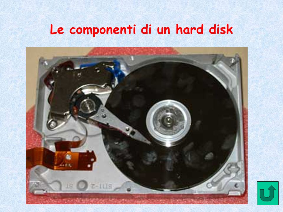 Le componenti di un hard disk