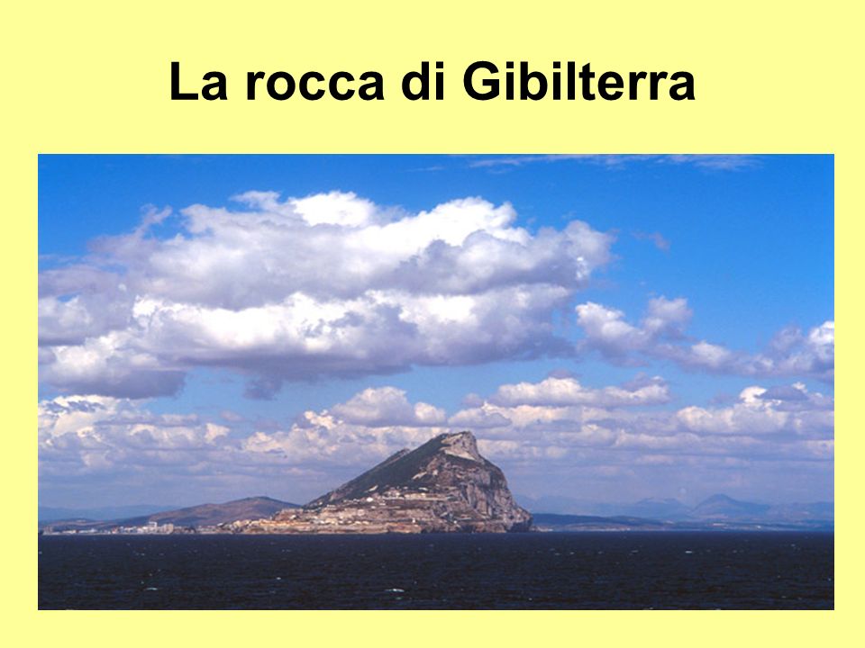 La rocca di Gibilterra