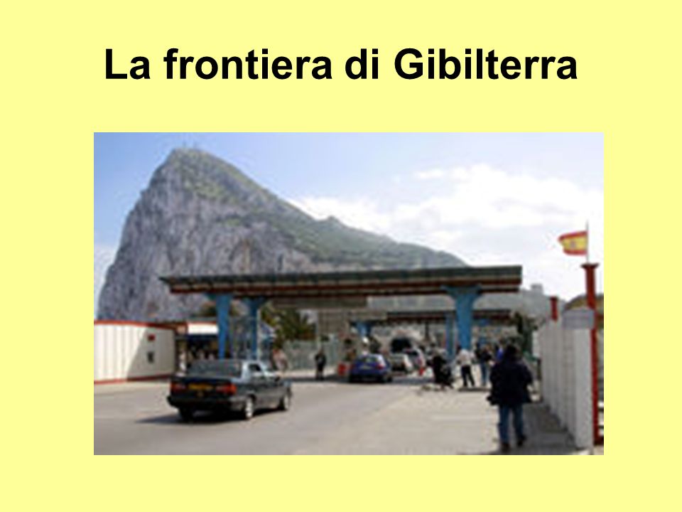 La frontiera di Gibilterra
