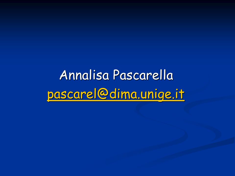 Annalisa Pascarella