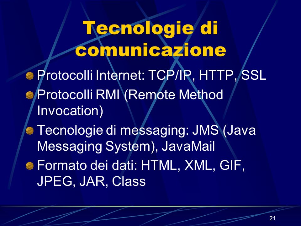 Tecnologie di comunicazione