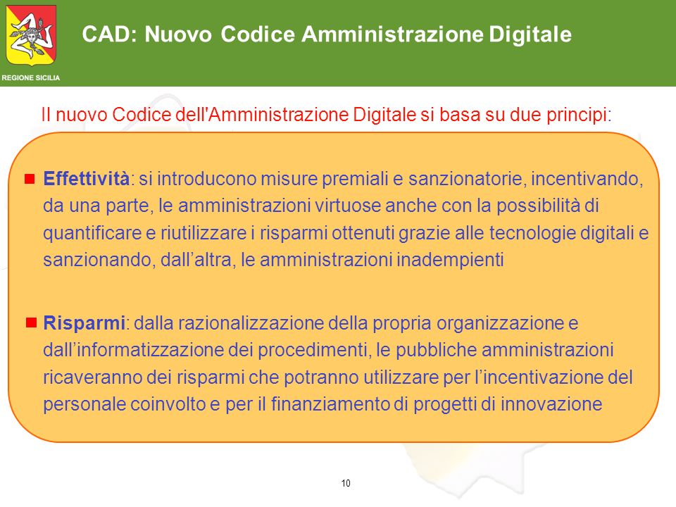 CAD: Nuovo Codice Amministrazione Digitale