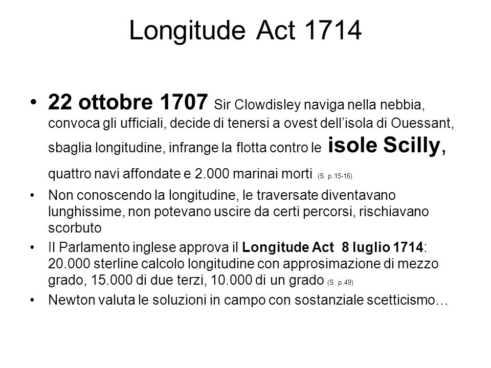 Longitude Act 1714