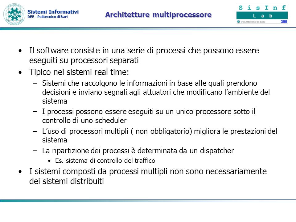 Architetture multiprocessore