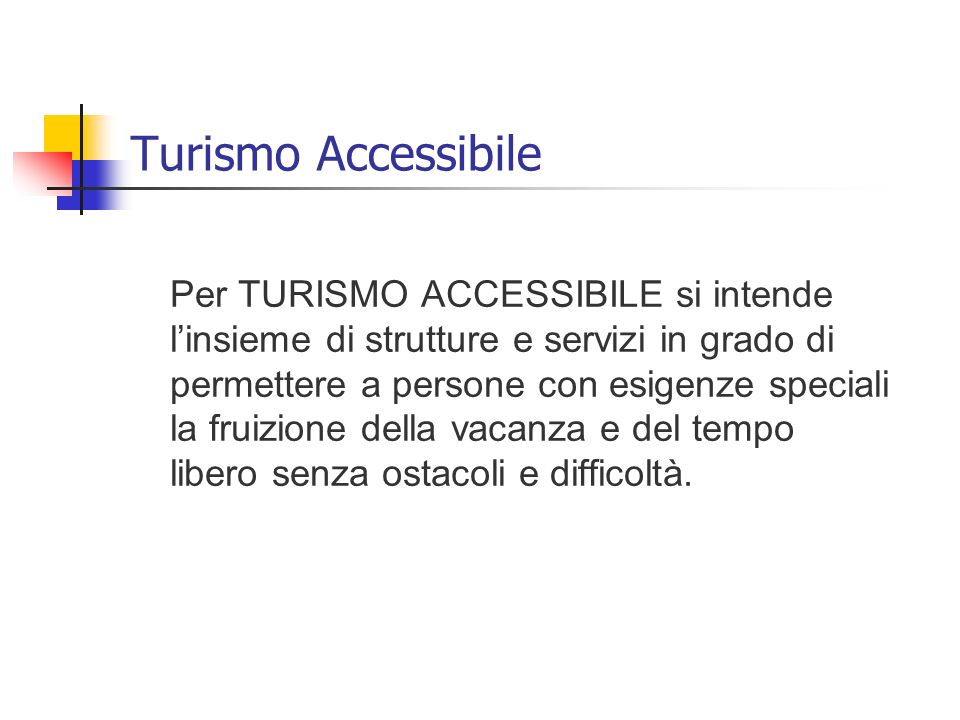 Turismo Accessibile