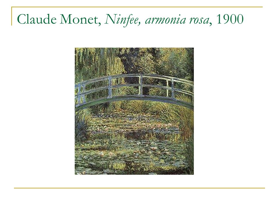 Claude Monet, Ninfee, armonia rosa, 1900