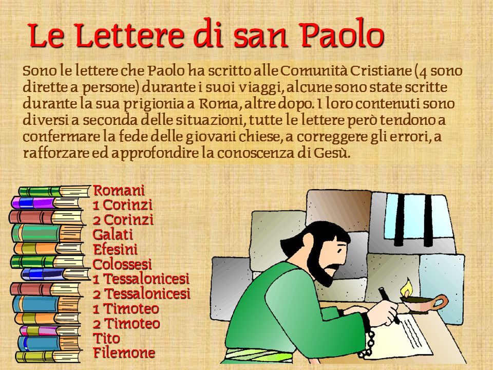 Le Lettere di san Paolo