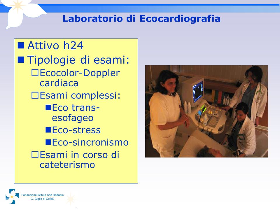 Laboratorio di Ecocardiografia