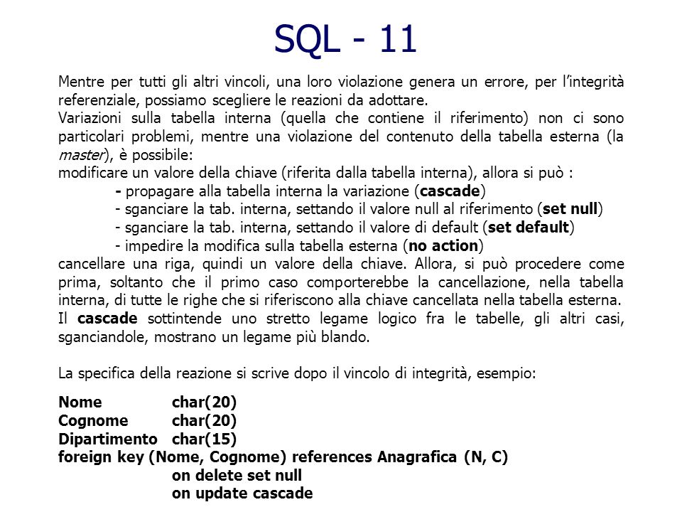 SQL - 11