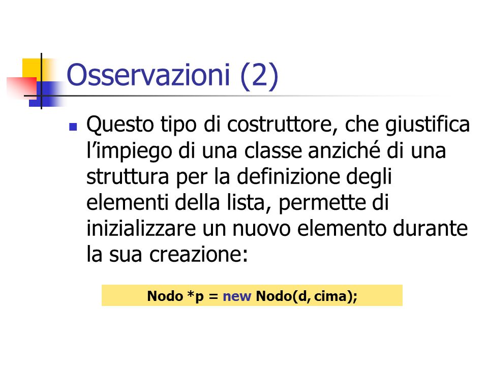 Nodo *p = new Nodo(d, cima);