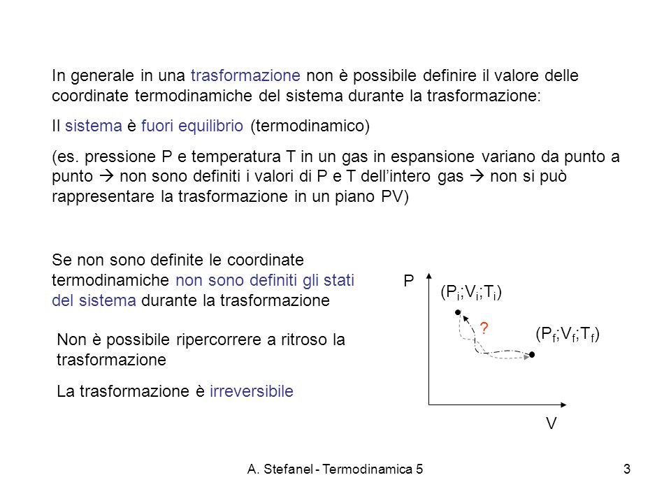 A. Stefanel - Termodinamica 5