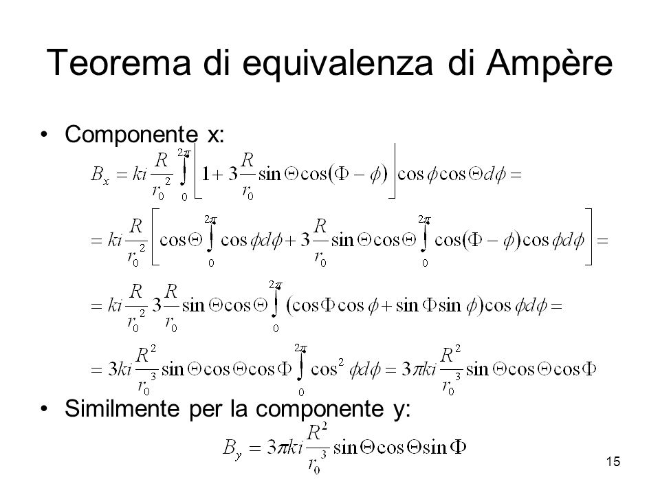 Teorema di equivalenza di Ampère