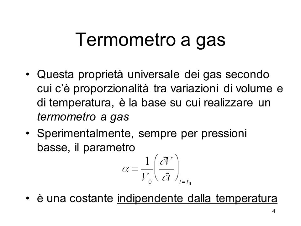 Termometro a gas