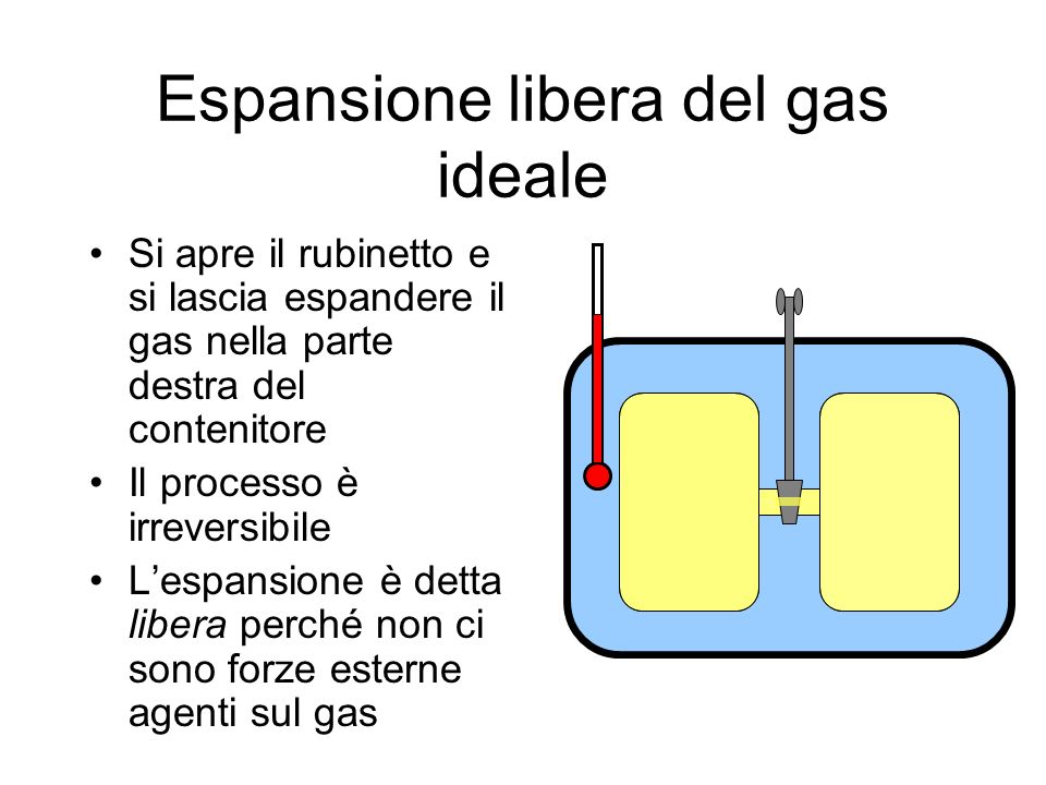 Espansione libera del gas ideale