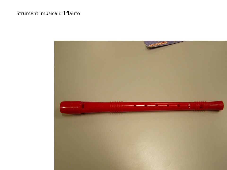 Strumenti musicali: il flauto