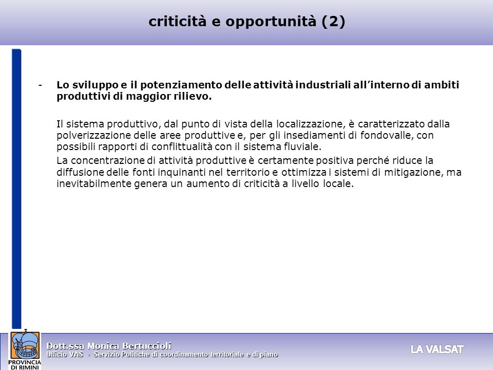 criticità e opportunità (2)