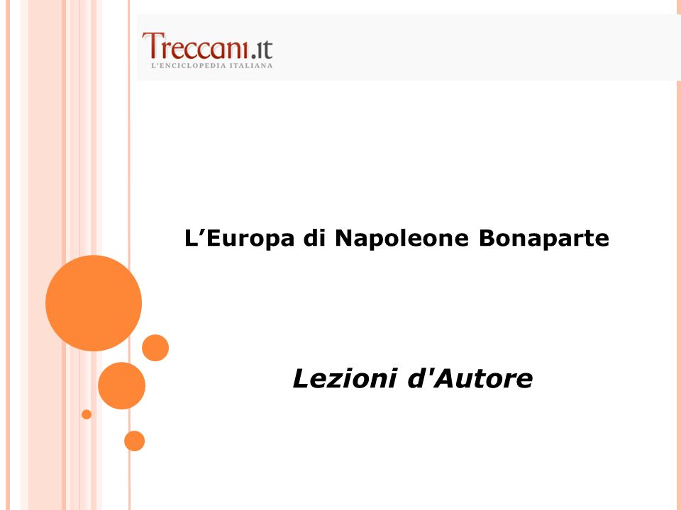 L’Europa di Napoleone Bonaparte