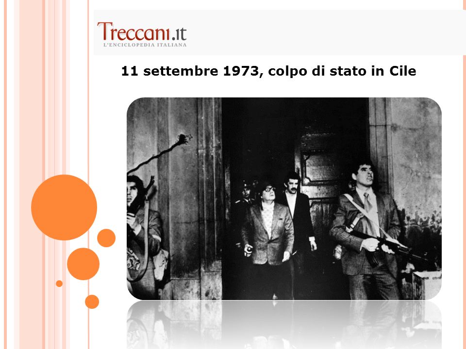 11 settembre 1973, colpo di stato in Cile