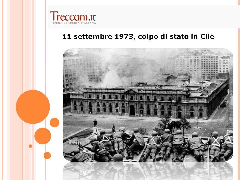 11 settembre 1973, colpo di stato in Cile