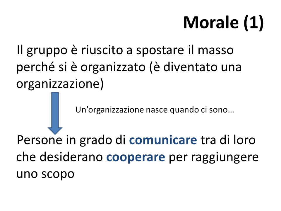 Morale (1)