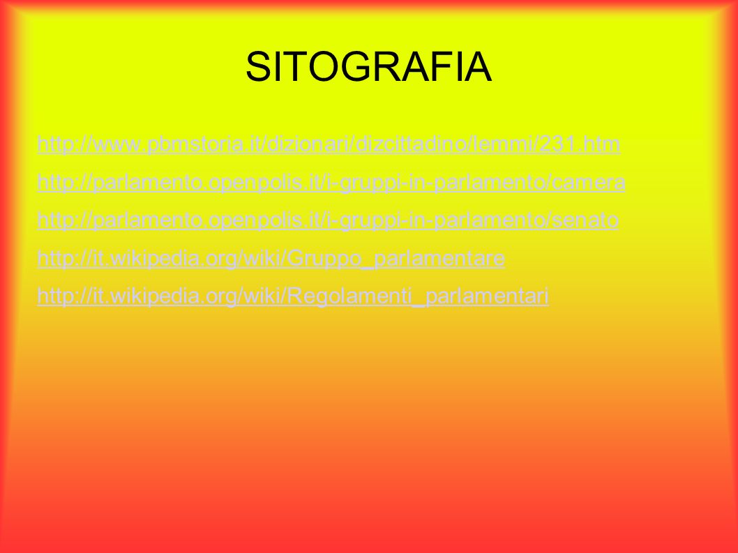 SITOGRAFIA