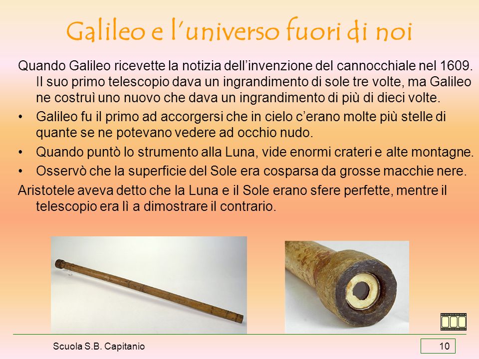 Galileo e l’universo fuori di noi