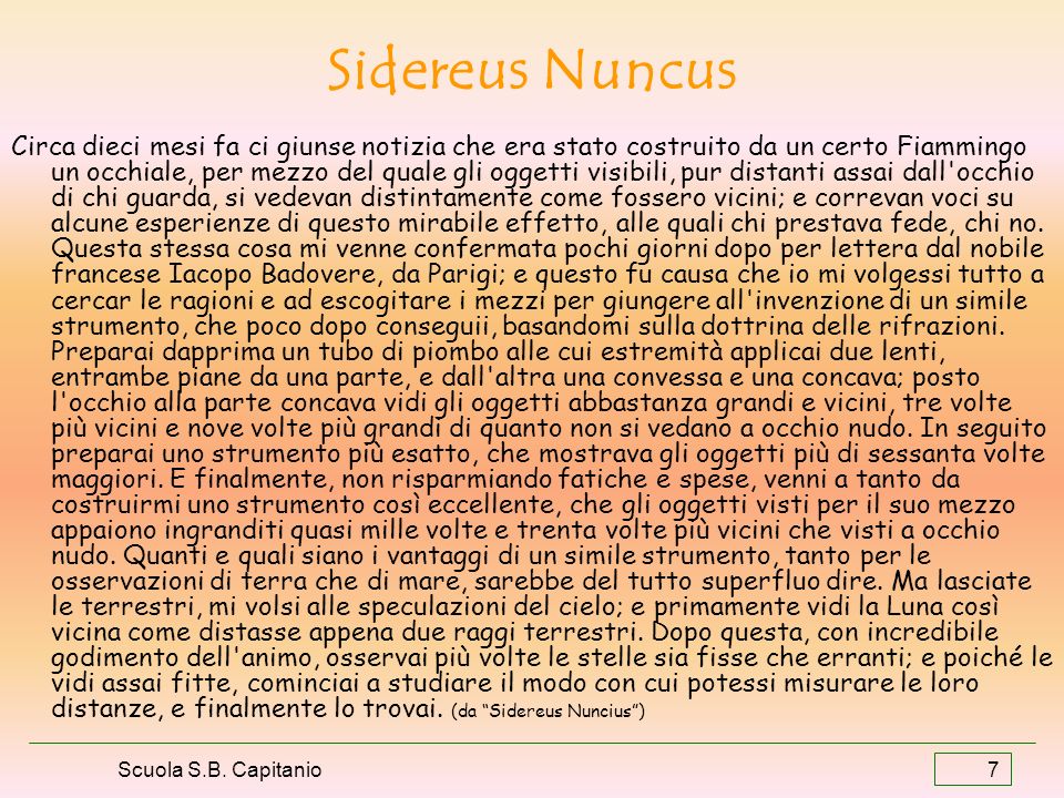 Sidereus Nuncus