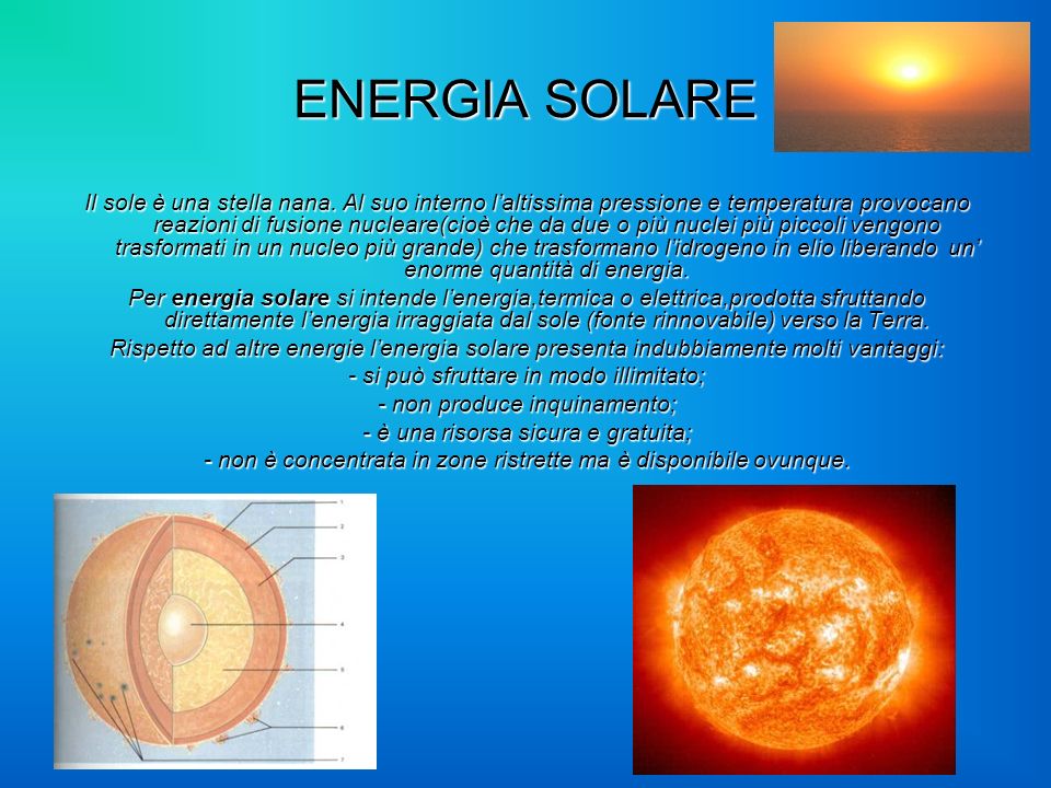 ENERGIA SOLARE