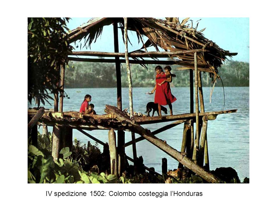 IV spedizione 1502: Colombo costeggia l’Honduras