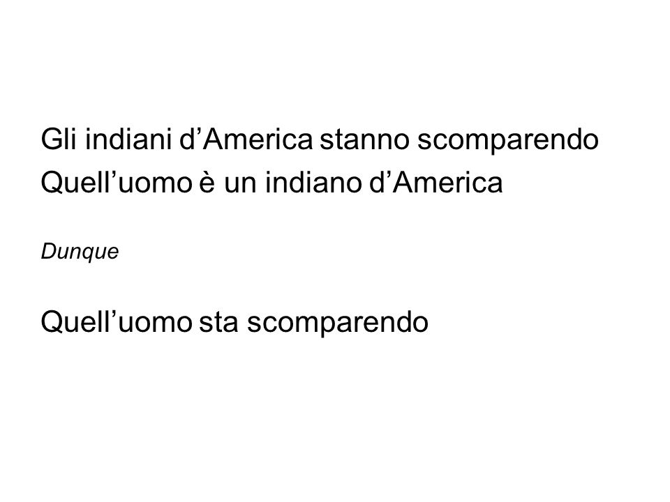 Gli indiani d’America stanno scomparendo