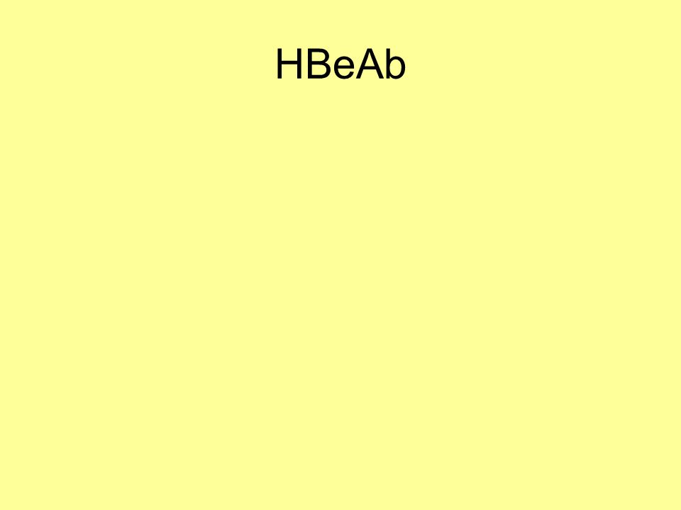 HBeAb