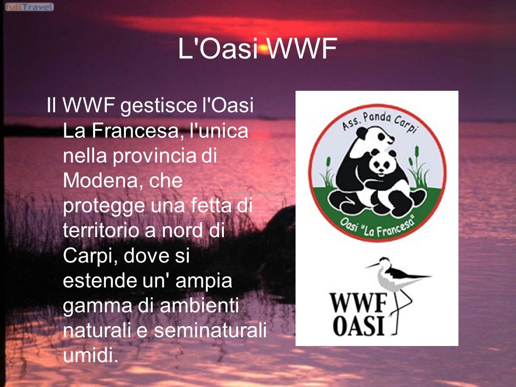 L Oasi WWF
