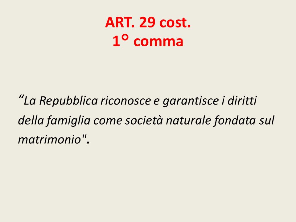 ART. 29 cost.