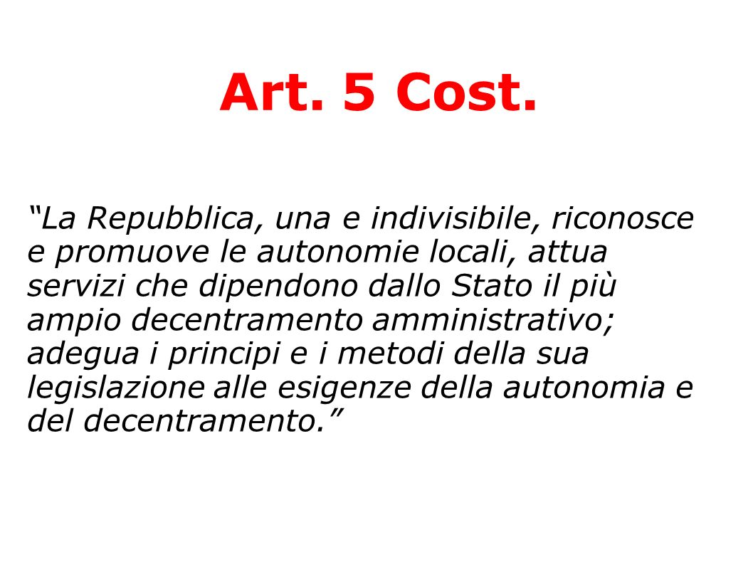 Art. 5 Cost.