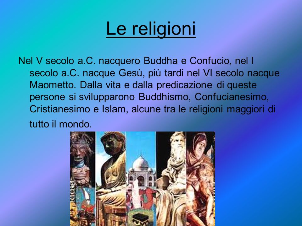 Le religioni