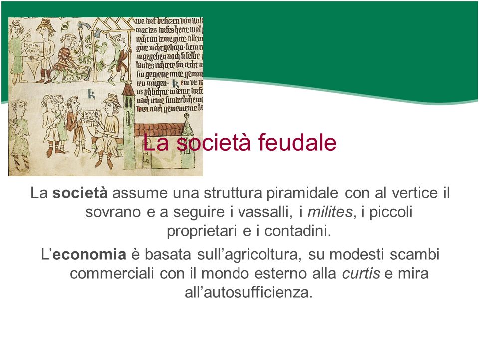 La società feudale