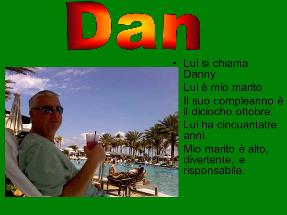 Dan Lui si chiama Danny Lui è mio marito