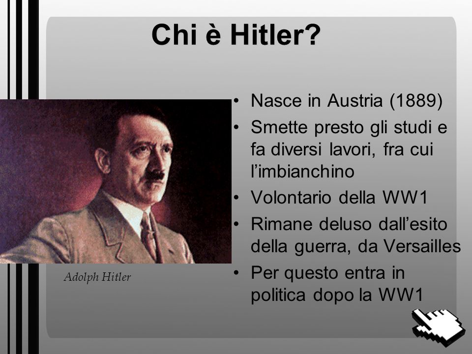 Chi è Hitler Nasce in Austria (1889)